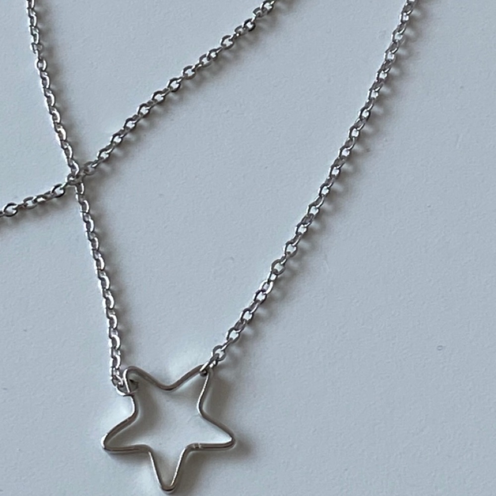 Silver Star necklace